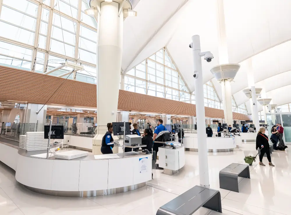 Denver Airport Security Checkpoint